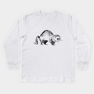 ferret Kids Long Sleeve T-Shirt